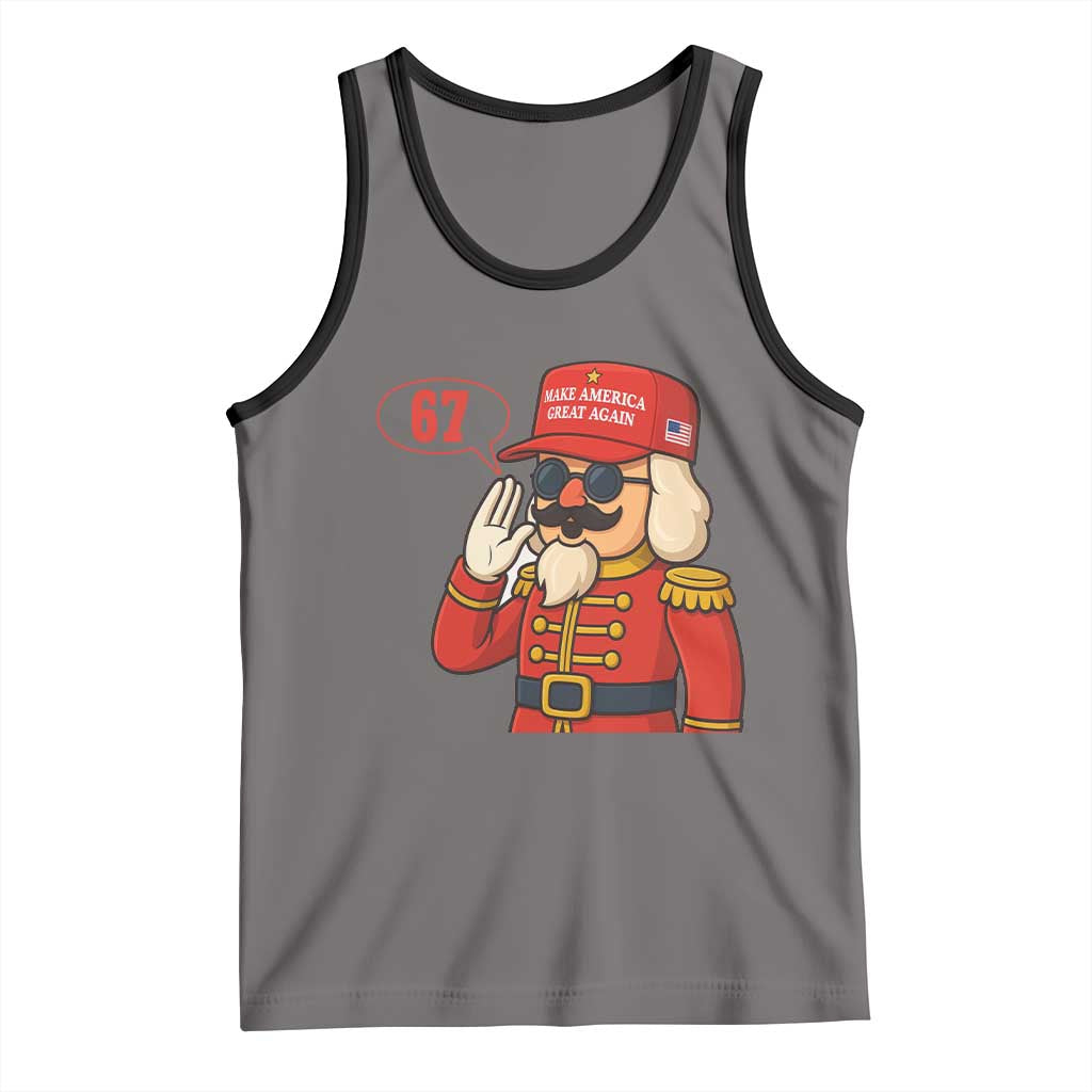 67 Six Seven Christmas Meme Tank Top Funny Nutcracker Make Xmas Great Again - Wonder Print Shop