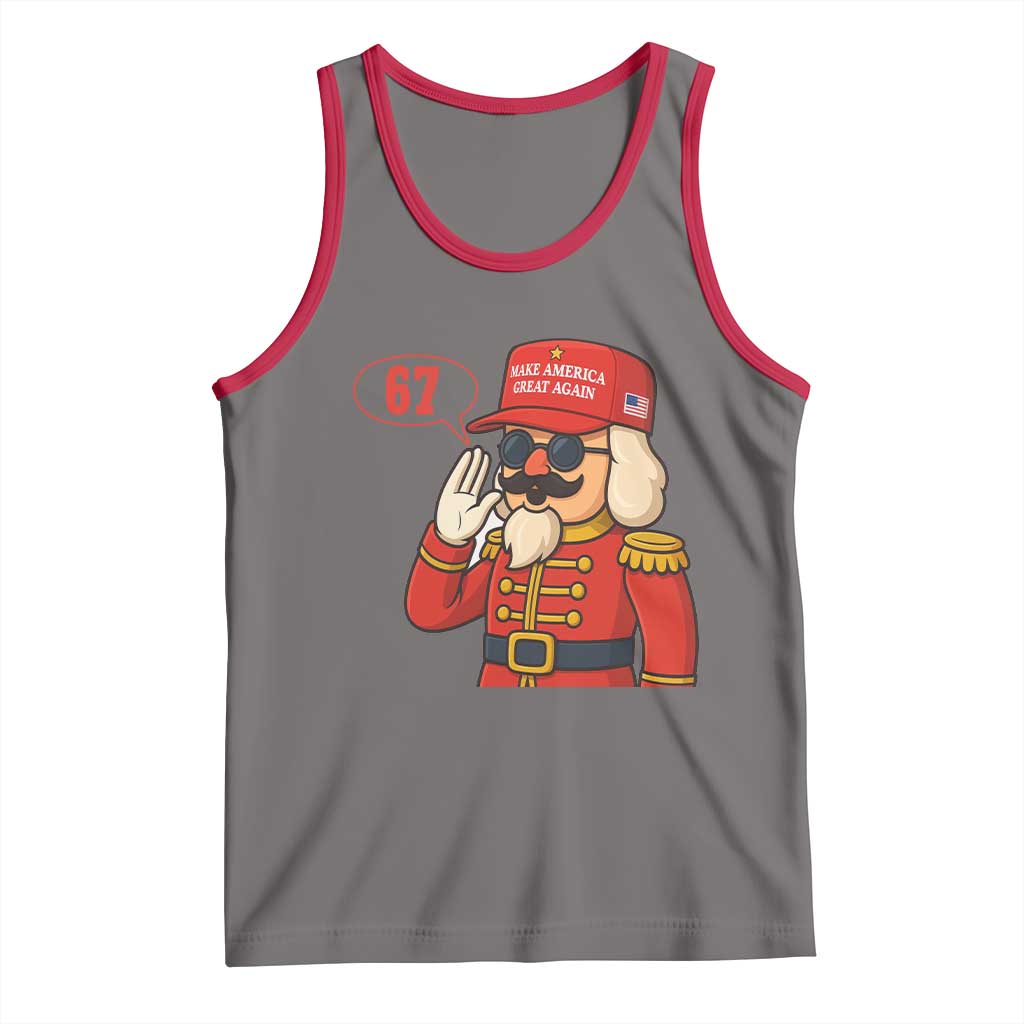 67 Six Seven Christmas Meme Tank Top Funny Nutcracker Make Xmas Great Again - Wonder Print Shop