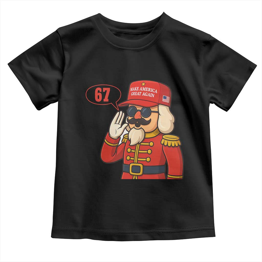 67 Six Seven Christmas Meme Toddler T Shirt Funny Nutcracker Make Xmas Great Again - Wonder Print Shop
