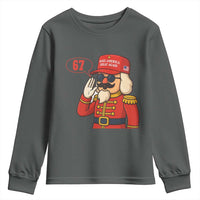 67 Six Seven Christmas Meme Youth Sweatshirt Funny Nutcracker Make Xmas Great Again - Wonder Print Shop