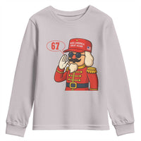 67 Six Seven Christmas Meme Youth Sweatshirt Funny Nutcracker Make Xmas Great Again - Wonder Print Shop