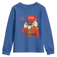 67 Six Seven Christmas Meme Youth Sweatshirt Funny Nutcracker Make Xmas Great Again - Wonder Print Shop