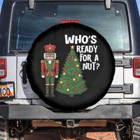 Black Nutcracker Christmas Spare Tire Cover Who Is Ready For A Nut - Wonder Print Shop