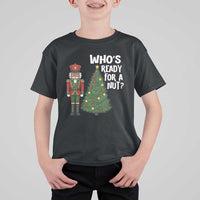 Black Nutcracker Christmas T Shirt For Kid Who Is Ready For A Nut - Wonder Print Shop