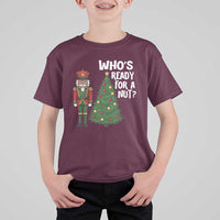 Black Nutcracker Christmas T Shirt For Kid Who Is Ready For A Nut - Wonder Print Shop