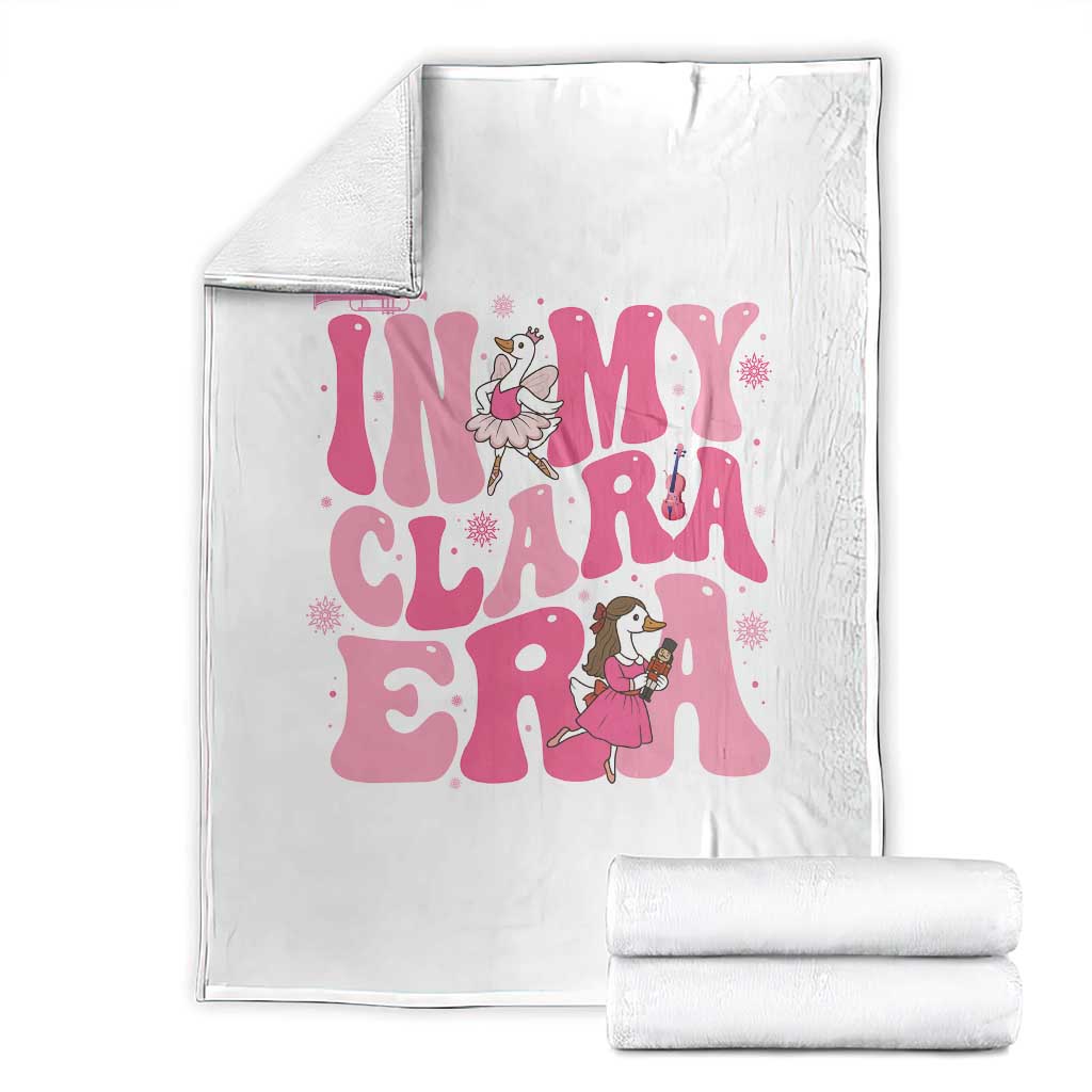 Nutcracker Goose Ballet Throw Blanket In My Clara Era - Wonder Print Shop
