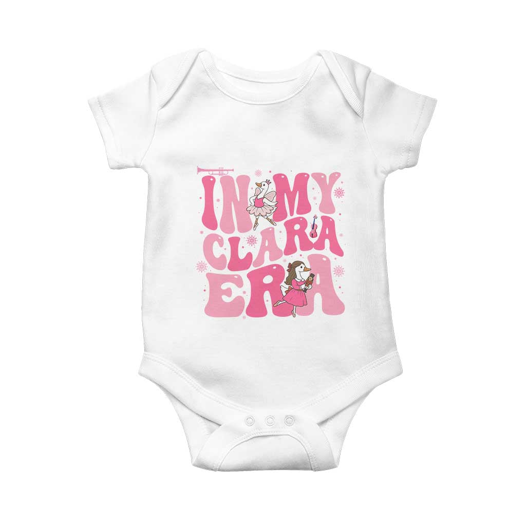 Nutcracker Goose Ballet Baby Onesie In My Clara Era - Wonder Print Shop