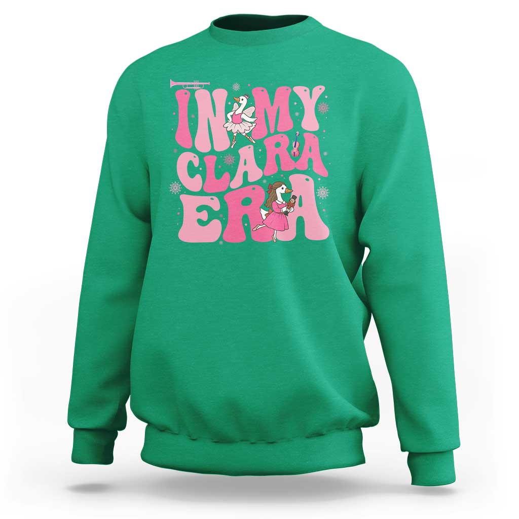Nutcracker Goose Ballet Sweatshirt In My Clara Era - Wonder Print Shop