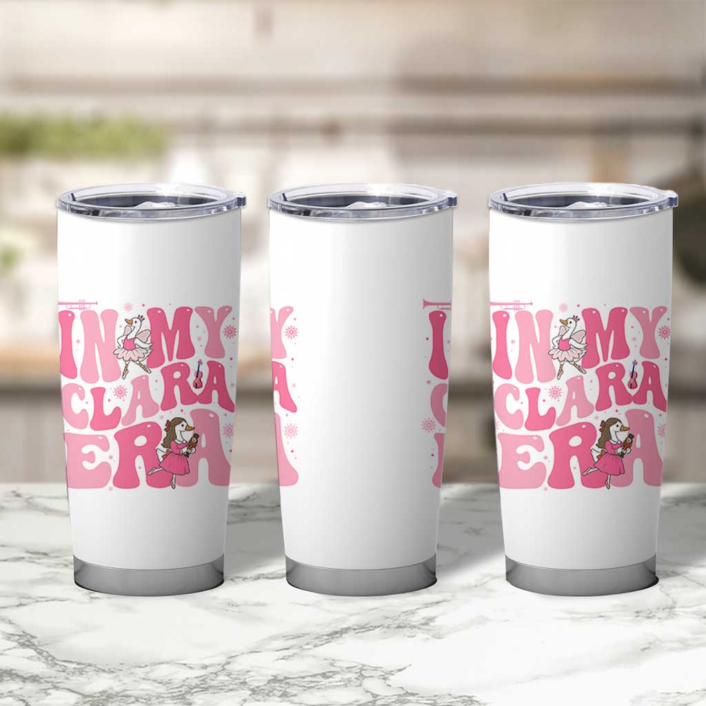 Nutcracker Goose Ballet Tumbler Cup In My Clara Era - Wonder Print Shop