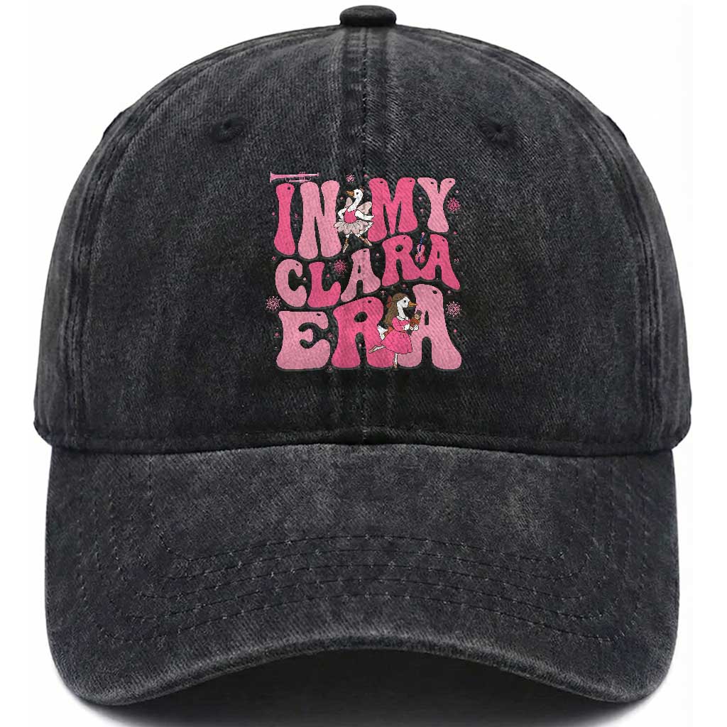 Nutcracker Goose Ballet Washed Cotton Baseball Cap In My Clara Era