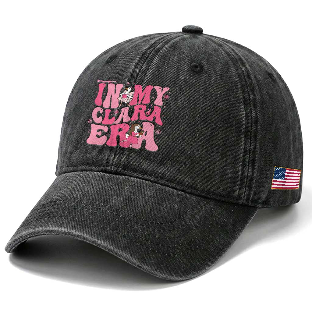 Nutcracker Goose Ballet Washed Cotton Baseball Cap In My Clara Era