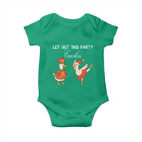 Funny Nutcracker Goose Christmas Baby Onesie Let Get This Party Crackin - Wonder Print Shop
