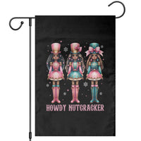 Howdy Nutcracker Cowgirl Christmas Western Country Garden Flag - Wonder Print Shop
