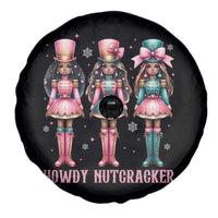 Howdy Nutcracker Cowgirl Christmas Western Country Spare Tire Cover - Wonder Print Shop