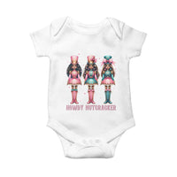 Howdy Nutcracker Cowgirl Christmas Western Country Baby Onesie - Wonder Print Shop