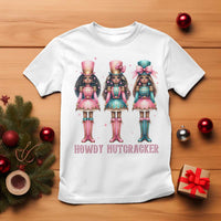 Howdy Nutcracker Cowgirl Christmas Western Country T Shirt - Wonder Print Shop