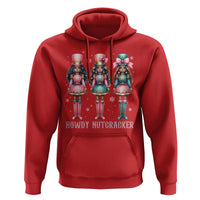 Howdy Nutcracker Cowgirl Christmas Western Country Hoodie - Wonder Print Shop