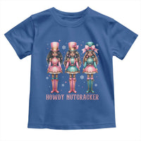 Howdy Nutcracker Cowgirl Christmas Western Country Toddler T Shirt - Wonder Print Shop