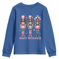 Howdy Nutcracker Cowgirl Christmas Western Country Youth Sweatshirt - Wonder Print Shop