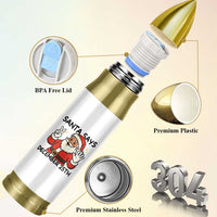 Santa Christmas December 25th Season Bullet Tumbler - Wonder Print Shop