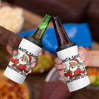 Santa Christmas December 25th Season 4 in 1 Can Cooler Tumbler - Wonder Print Shop