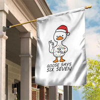 67 Six Seven Chirtsmas Meme Garden Flag Funny Silly Goose - Wonder Print Shop