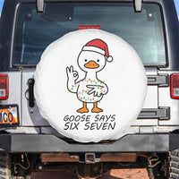 67 Six Seven Chirtsmas Meme Spare Tire Cover Funny Silly Goose - Wonder Print Shop