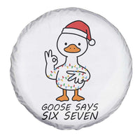 67 Six Seven Chirtsmas Meme Spare Tire Cover Funny Silly Goose - Wonder Print Shop
