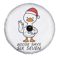 67 Six Seven Chirtsmas Meme Spare Tire Cover Funny Silly Goose - Wonder Print Shop