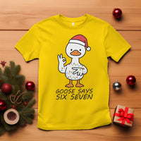 67 Six Seven Chirtsmas Meme T Shirt Funny Silly Goose - Wonder Print Shop