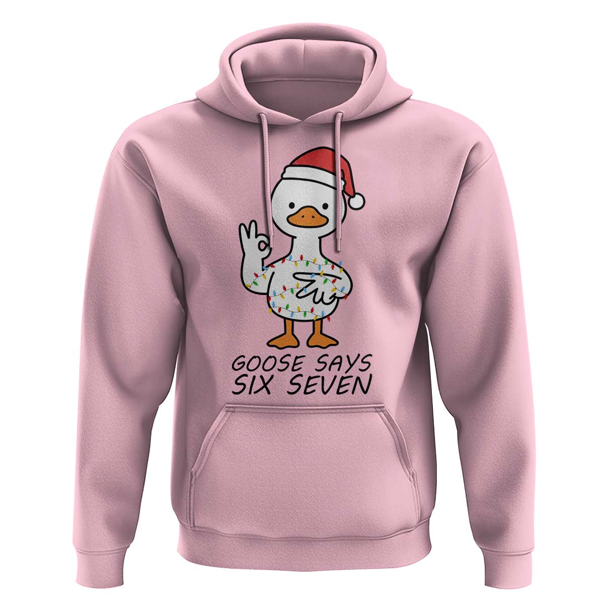 67 Six Seven Chirtsmas Meme Hoodie Funny Silly Goose - Wonder Print Shop