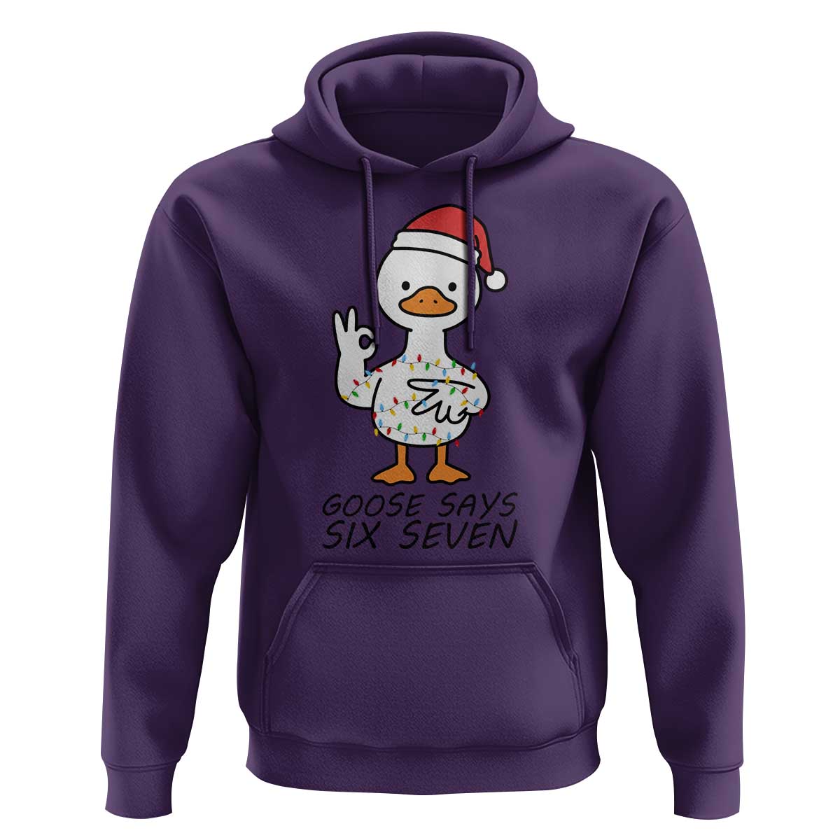 67 Six Seven Chirtsmas Meme Hoodie Funny Silly Goose - Wonder Print Shop