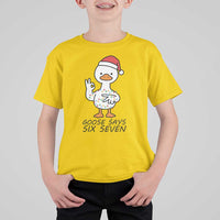 67 Six Seven Chirtsmas Meme T Shirt For Kid Funny Silly Goose - Wonder Print Shop