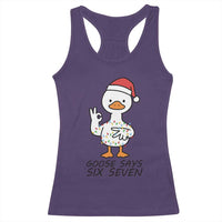 67 Six Seven Chirtsmas Meme Racerback Tank Top Funny Silly Goose - Wonder Print Shop