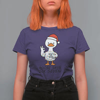 67 Six Seven Chirtsmas Meme T Shirt For Women Funny Silly Goose - Wonder Print Shop