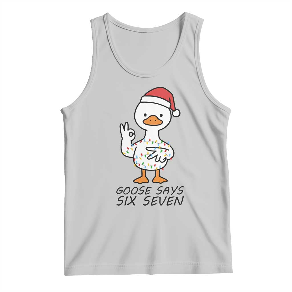 67 Six Seven Chirtsmas Meme Tank Top Funny Silly Goose - Wonder Print Shop