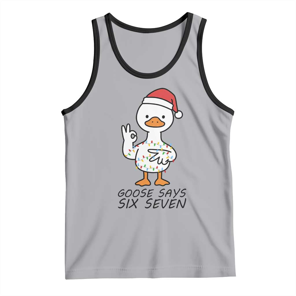 67 Six Seven Chirtsmas Meme Tank Top Funny Silly Goose - Wonder Print Shop