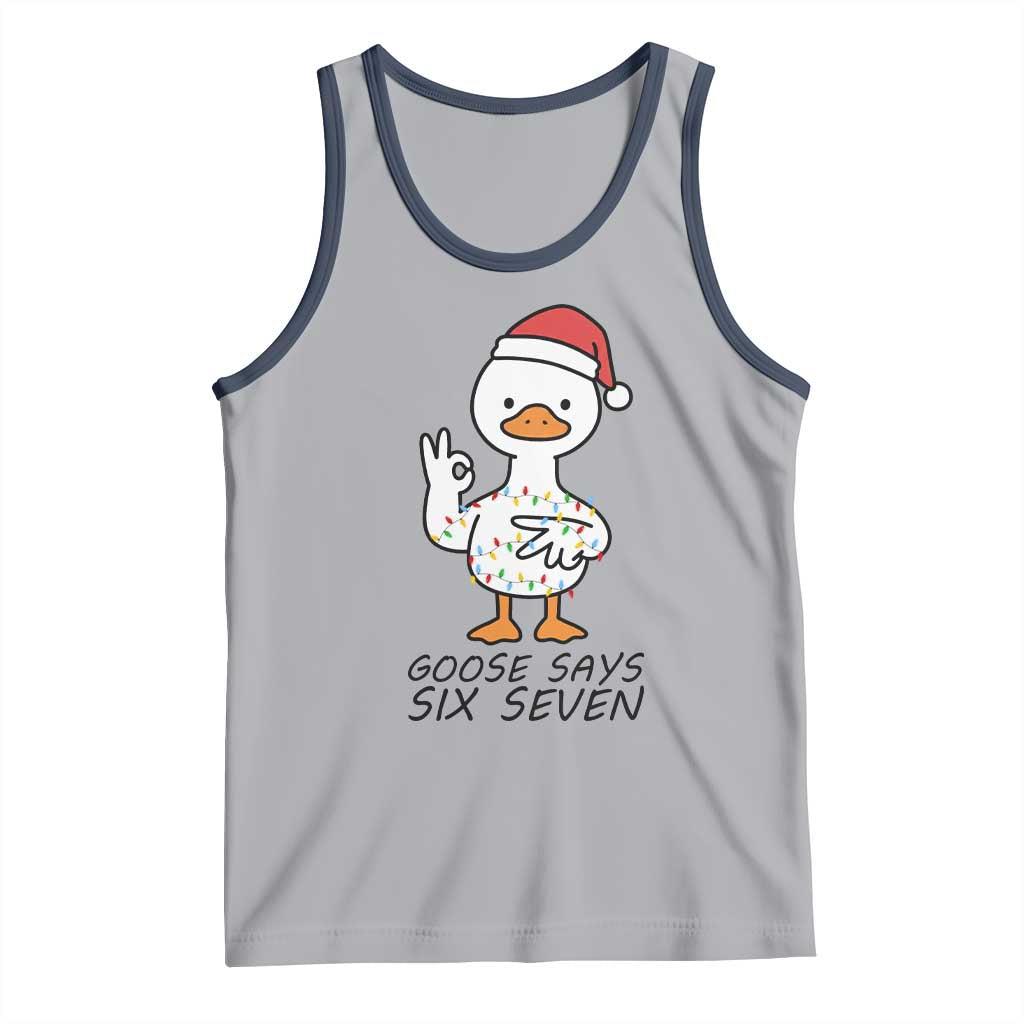 67 Six Seven Chirtsmas Meme Tank Top Funny Silly Goose - Wonder Print Shop