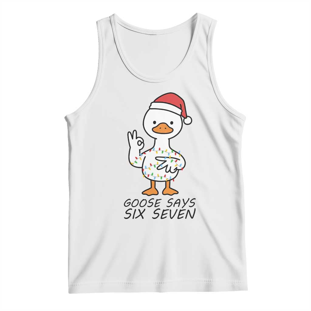 67 Six Seven Chirtsmas Meme Tank Top Funny Silly Goose - Wonder Print Shop