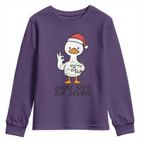 67 Six Seven Chirtsmas Meme Youth Sweatshirt Funny Silly Goose - Wonder Print Shop