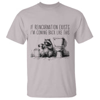 Funny Drunk Raccoon T Shirt Trashed Panda Meme - Wonder Print Shop