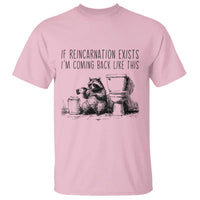 Funny Drunk Raccoon T Shirt Trashed Panda Meme - Wonder Print Shop