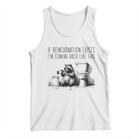 Funny Drunk Raccoon Tank Top Trashed Panda Meme - Wonder Print Shop