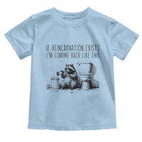 Funny Drunk Raccoon Toddler T Shirt Trashed Panda Meme - Wonder Print Shop