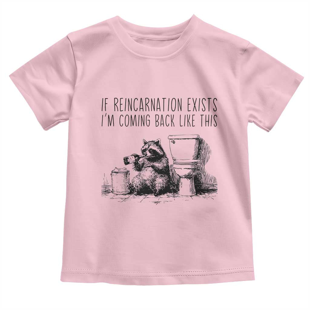 Funny Drunk Raccoon Toddler T Shirt Trashed Panda Meme - Wonder Print Shop