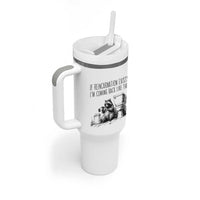 Funny Drunk Raccoon Tumbler With Handle Trashed Panda Meme - Wonder Print Shop