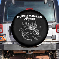 Funny Anti Valentine Spare Tire Cover Cupid Missed Again - Wonder Print Shop