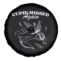 Funny Anti Valentine Spare Tire Cover Cupid Missed Again - Wonder Print Shop