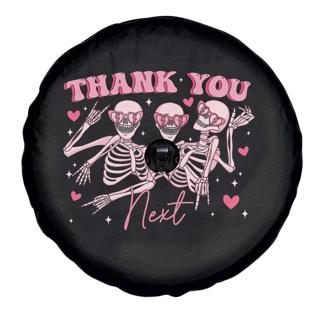 Funny Skeleton Anti Valentines Spare Tire Cover - Wonder Print Shop