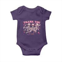 Funny Skeleton Anti Valentines Baby Onesie - Wonder Print Shop